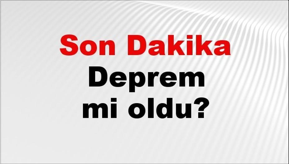 26 Temmuz 2026 Gününün En Güncel Deprem Bilgileri ve Son Durumlar