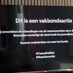 Belçika televizyonu VRT, Eurovision yayını sırasında İsrail'i protesto etti
