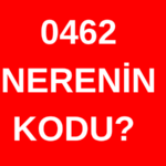 462 hangi şehrin alan kodu? 0462 nerenin telefon kodu? – Son Dakika Türkiye Haberleri
