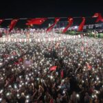 Aydın’da düzenlenen CHP Millet İradesine Sahip Çıkıyor mitinginde fıskiye krizi!