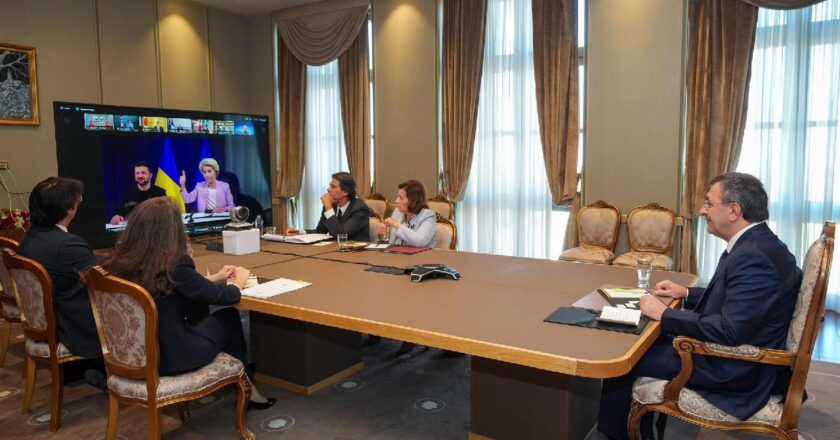Cevdet Yılmaz Gönüllüler Koalisyonu Liderler Toplantısı’na katıldı
