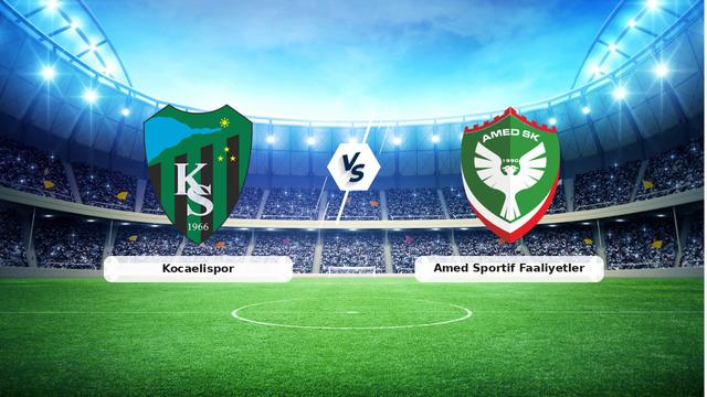 CANLI | Kocaelispor – Amed Sportif Faaliyetler maç anlatımı! Maç ne zaman? Saat kaçta ve hangi kanalda? – 24 Ağustos 2026